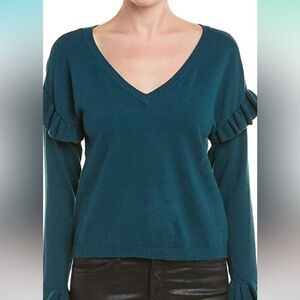 BB Dakota out to lunch sweater NWT size xs color evergreen style BI306388